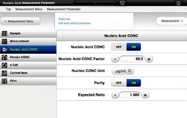 UH5300紫外可見光度計核酸濃度測定參數(shù)設(shè)置.jpg UH5300紫外可見光度計核酸濃度測定參數(shù)設(shè)置.jpg