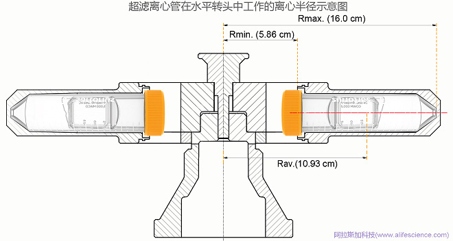 賽多利斯Vivaspin 15超濾離心管在Himac R8S水平轉(zhuǎn)頭中工作示意圖.jpg 賽多利斯Vivaspin 15超濾離心管在Himac R8S水平轉(zhuǎn)頭中工作示意圖.jpg